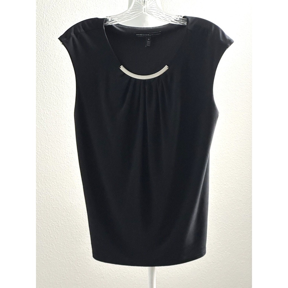 White House Black Market Black Top Size M